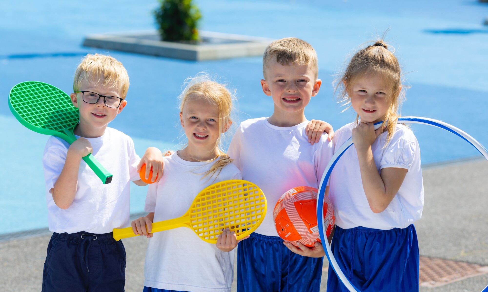 High Cliff Academy Pupils in PE Image