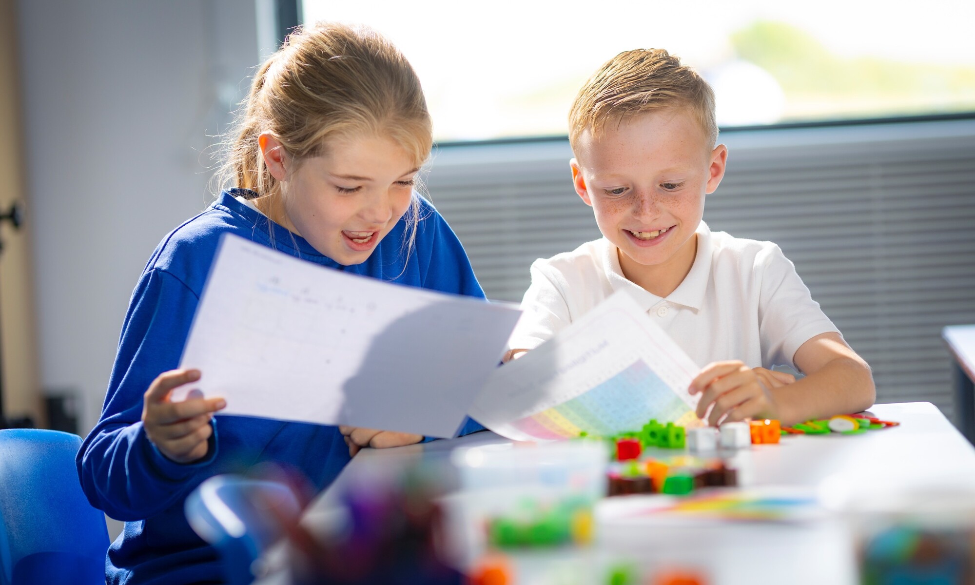 High Cliff Academy Pupils in the Classroom Image